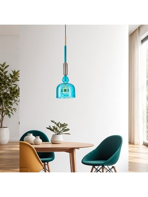 Apliqa Novarıs 12W Modern Tekli LED Avize - Salon ve Mutfak Aydınlatma