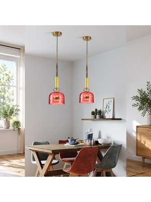 Apliqa Solara 12W Modern Tekli LED Avize - Salon ve Mutfak Aydınlatma
