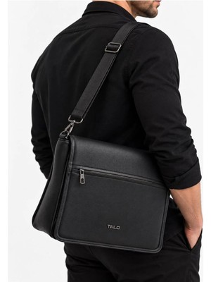 Armine Unisex Çok Cepli Postacı Çantası Ayarlanabilir Askılı Evrak ve Laptop Omuz ÇANTASI[TBGCANTA37]