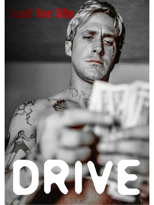 Taranist Kağıt Poster Babadan Oğula Ryan Gosling Drive Kuşe Kalın (30X42 Cm)
