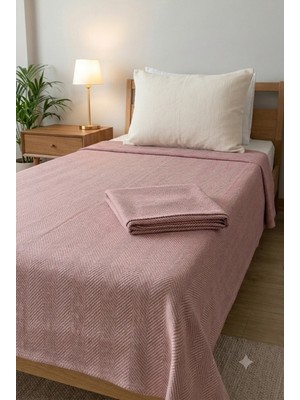 Marvielle Pamuklu Dokuma Naturel Tek Kişilik Pike 165X215 - Tek Kişilik Pike & Pike Takımı