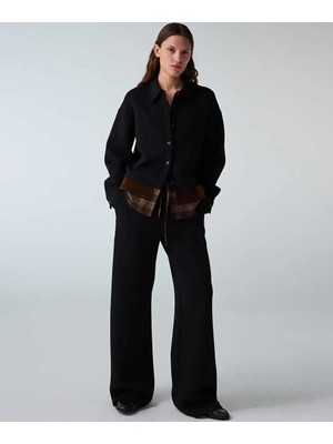 İpekyol Kontrast Ekose Bel Pantolon IW6260003158001