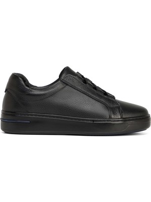 Tergan Siyah Hakiki Deri Erkek Sneaker - E26S1AY57869-A41