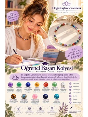 Doğal Holizm Öğrenci Başarı Kolye