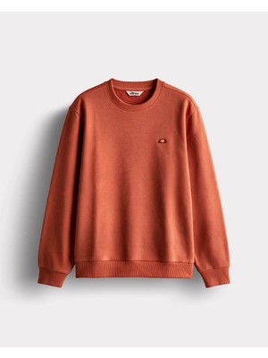 Ellesse Pamuklu Kiremit Erkek Sweatshirt 5WM3579