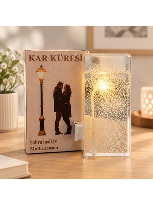 Str Store Kar Küresi Pvc Dekor Lamba