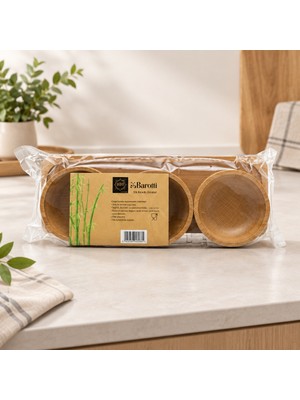 Str Store Altlıklı Bambu Mini Sunumluk