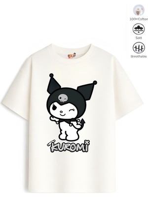 Belya Kids Wear Trend Çocuk Model Kuromi Tasarım Çocuk Tişört