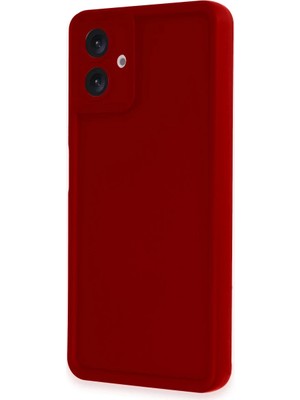 Samsung Galaxy A06 Uyumlu Kılıf Viera Silikon - Kırmızı