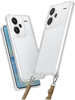 Xiaomi Redmi Note 13 Pro Plus Uyumlu Kılıf Penta Silikon Kılıf - Şeffaf