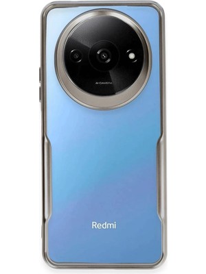 Xiaomi Redmi A3 4g Uyumlu Kılıf Boyi Silikon Kapak - Titan Gri