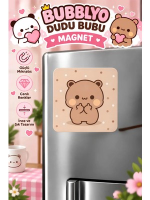 Dudu Bubu Dekoratif Buzdolabı Magneti