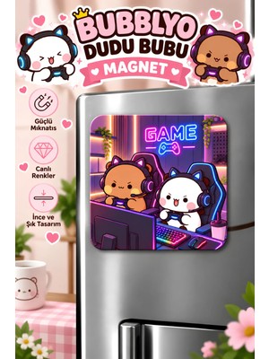 Dudu Bubu Dekoratif Buzdolabı Magneti