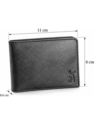 Sanat Leather Shadow Hakiki Crazy Deri Ultra Slim Cüzdan - Ultra Ince Erkek Cüzdan