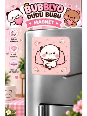Dudu Bubu Dekoratif Buzdolabı Magneti