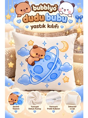 Dudu Bubu Dekoratif Yastık Kılıfı