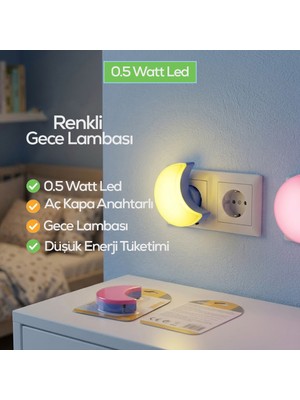 Str Store Ay Gece Lambası LED