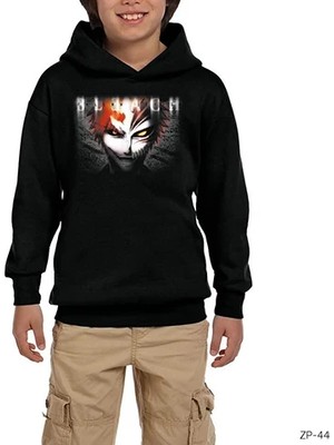 Z zepplin Bleach Siyah Çocuk Kapşonlu Sweatshirt