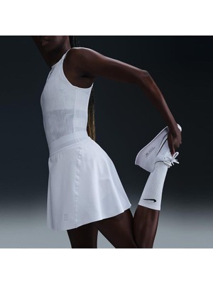Kadın Siyah Nikecourt Ace Advantage Dri-Fıt Şortlu Tenis Eteği - W Nkct Df Advtg Ace Skt| FZ6726-010