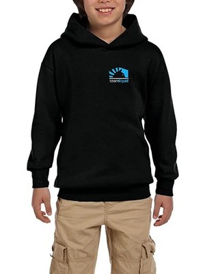 Z zepplin Team Liquid Half Siyah Çocuk Kapşonlu Sweatshirt