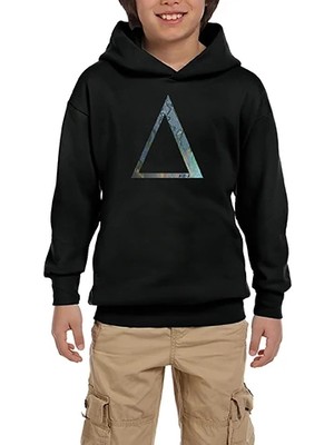 Z zepplin Alter Bridge Blackbird Siyah Çocuk Kapşonlu Sweatshirt