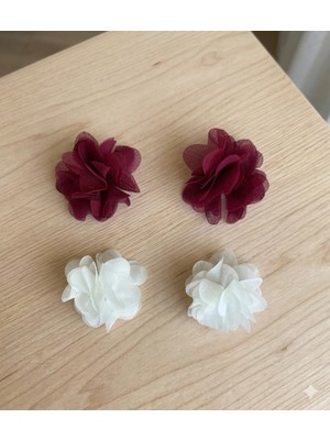 Cherry Lemon Saçsız Bebek Tokası- 2 Takım 4 Adet Frida Model