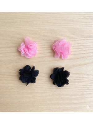 Cherry Lemon Saçsız Bebek Tokası- 2 Takım 4 Adet Frida Model