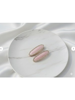 Cherry Lemon 2'li Yeni Sezon Taşlı Klips Toka Seti - Lüks Modern Toka Seti