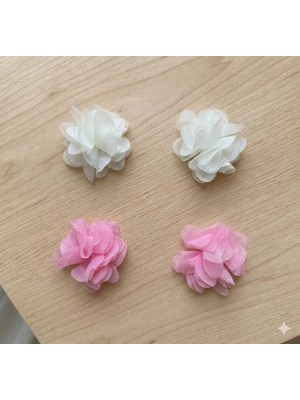 Cherry Lemon Saçsız Bebek Tokası- 2 Takım 4 Adet Frida Model