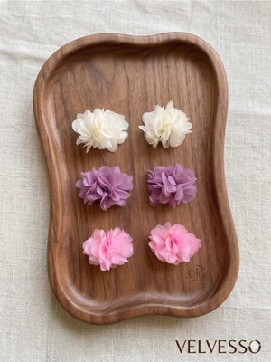 Cherry Lemon Kız Çocuk 3 Takım 6 Adet Timsah Klips Frida- Yoğun Çiçek Toka