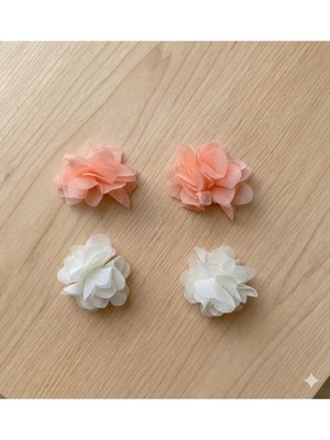 Cherry Lemon Saçsız Bebek Tokası- 2 Takım 4 Adet Frida Model