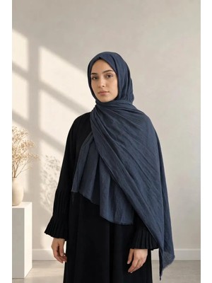 Luniva Düz Renkpamuklu Soft Şal