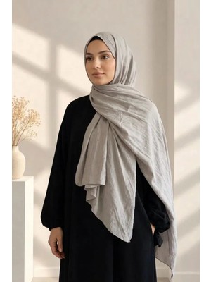Luniva Düz Renkpamuklu Soft Şal