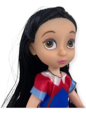Colezium Aksesuarlı Mini Prenses Oyuncak Bebek 13 cm - 1 Adet