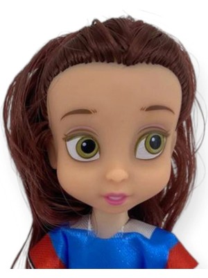 Colezium Aksesuarlı Mini Prenses Oyuncak Bebek 13 cm - 1 Adet