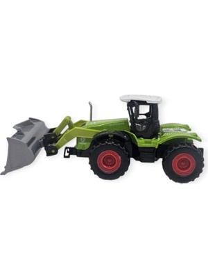 Colezium Farm Mini Oyuncak Traktör - 14 cm Kepçe Çiftlik Aracı - 1 Adet