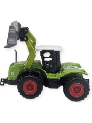 Colezium Farm Mini Oyuncak Traktör - 14 cm Geniş Kepçeli Dozer Çiftlik Aracı - 1 Adet