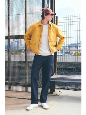 Defacto Straıght Fit Koyu Mavi Erkek Jean Pantolon I7798AX/NM34
