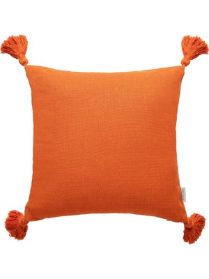 Str Store Alba Kırlent Püsküllü Turuncu 45X45