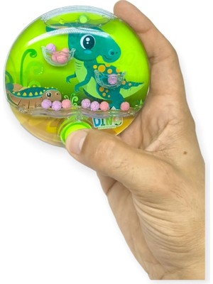 Colezium Dino Adventure Su Oyunu - Klasik Basmalı Eğlence  - Yeşil - 1 Adet