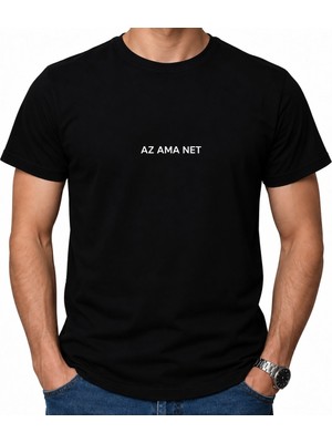 Beyaz Penguen Az Ama Net T-Shirt