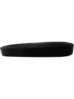 Dolozena Geniş Paça Lastik Siyah 2 cm 10 Metre