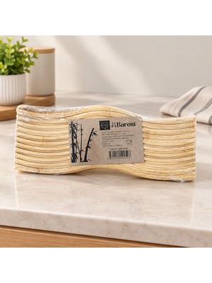 Str Store Bambu Dalgalı Çizgili Sunumluk
