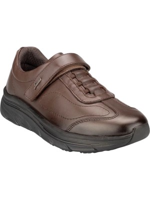 Forelli 31106-G Sedef Taba Kadın Comfort Deri Ayakkabı