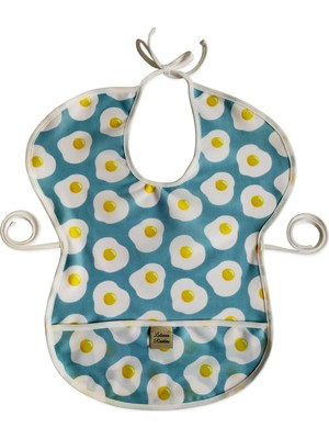 Str Store Kısa Kollu Mama Önlüğü | Su Geçirmez Bebek Beslenme Önlüğü | Cepli, Leke Tutmaz, Makinede Yıkanabilir | Blw Uyumlu | 6-24 Ay