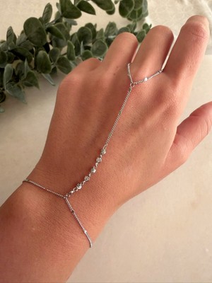 Nes Design Taşlı Dorika Şahmeran Silver