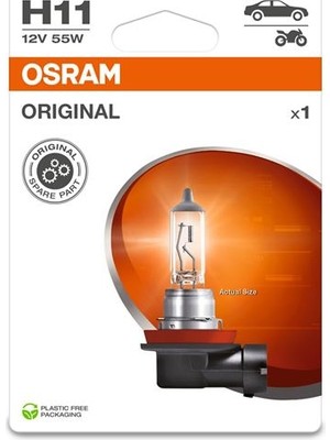 Osram Halojen Ampul Blıster 64211-1BL 55W 12V PGJ19-2 10XBLI12B