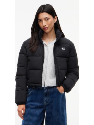 Tommy Jeans Tjw Flag Back Crop Ess Puffer