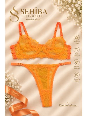 Love Secret Sehiba Desenli Balenli Bralet Sütyen Takımı