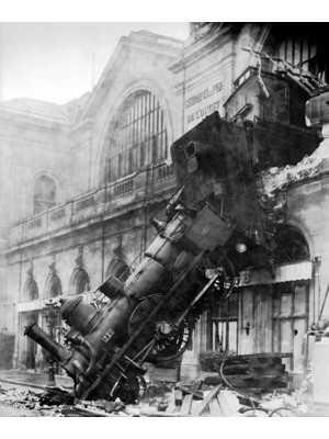 DIGITRA-TREN-003-KAZALI Tren Kanvas Accident Train Tablo